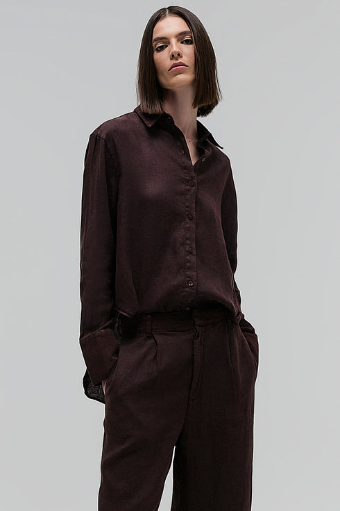 CAMISA MARROM